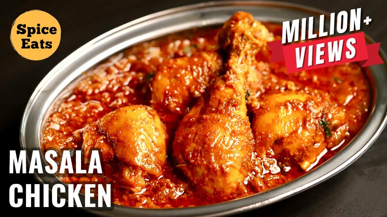 Masala Chicken Chicken Masala Recipe Restaurant Style Bhuna Chicken Masala Viva Recipes 1034