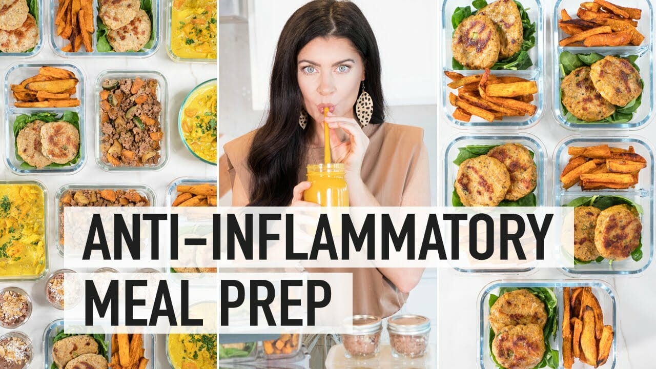 5 DAY ANTI-INFLAMMATORY MEAL PREP | Anti-Inflammatory Foods To Reduce ...