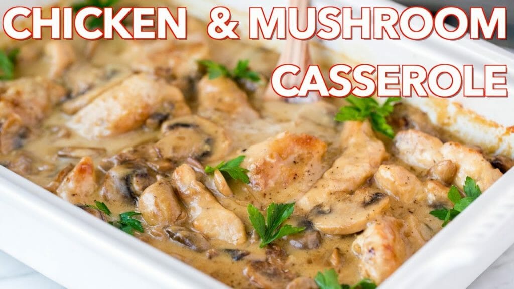 Easy Chicken and Mushroom Casserole Recipe - Natasha's Kitchen - Viva