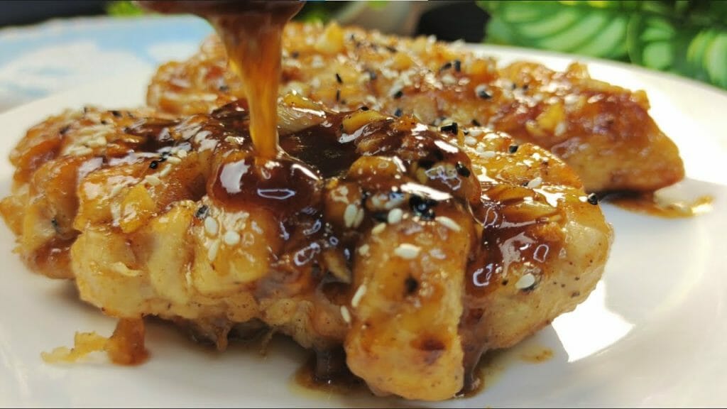 Honey garlic chicken breast! Delicious, fast and easy ...