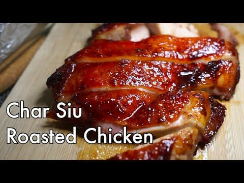 Easy Char Siew Chicken Roast | Chinese style red honey bbq chicken ...