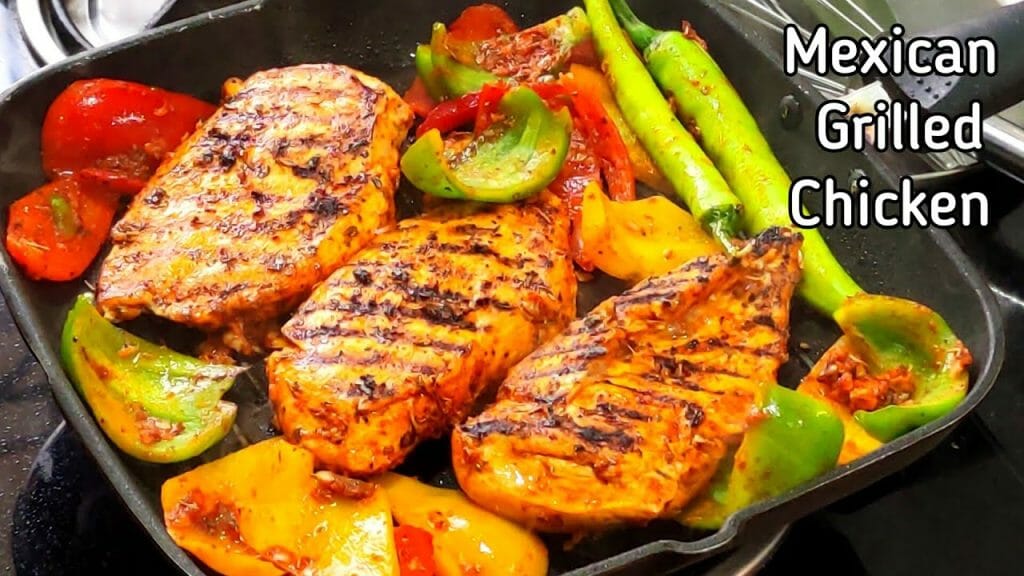 mexican-grilled-chicken-continental-main-course-recipe-dinner