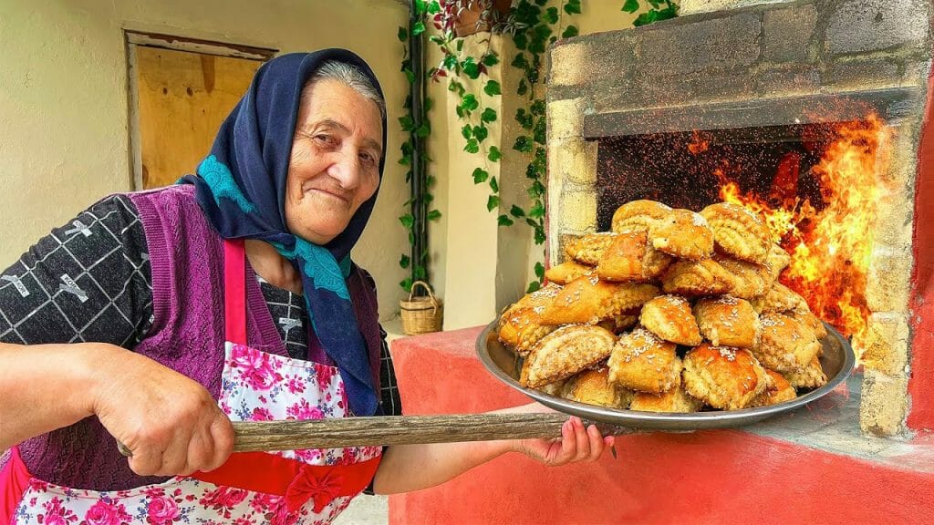 Preparing Traditional Azerbaijani Sweets in the Village! Easy Dessert ...