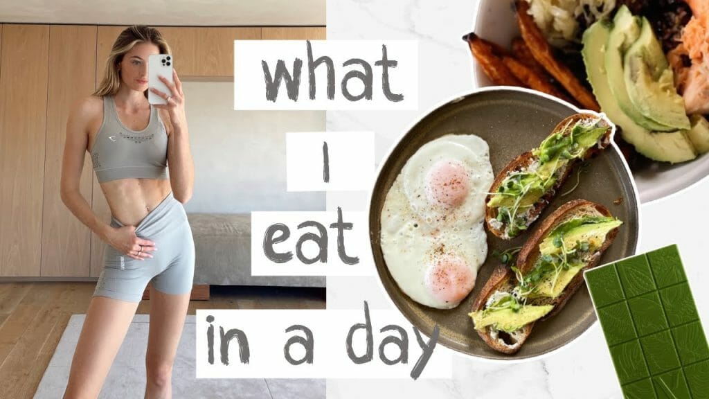 What I Eat In A Day Healthy Balanced Recipes Modeling Nutrition