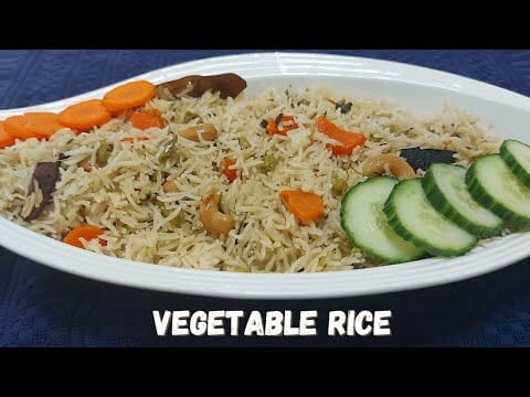 Easy and Fast Veggie Rice Dish | Veggie Pulao | Diverse Rice Recipe ...